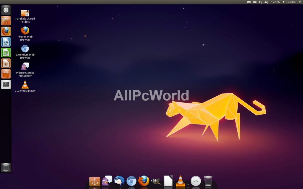 Linux OS Desktop Edition User Interface