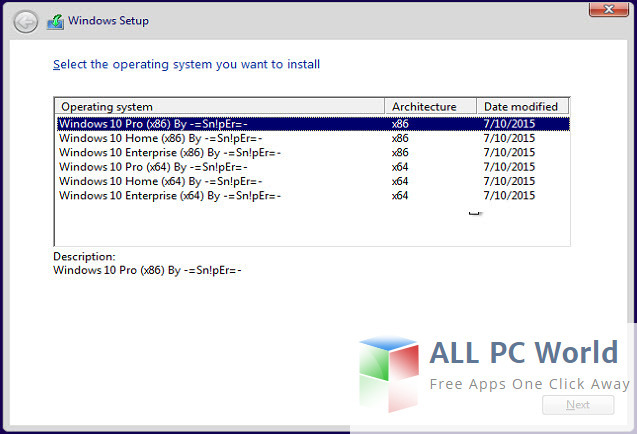 Windows 10 All in One Latest RTM OEM Final ISO Free Download