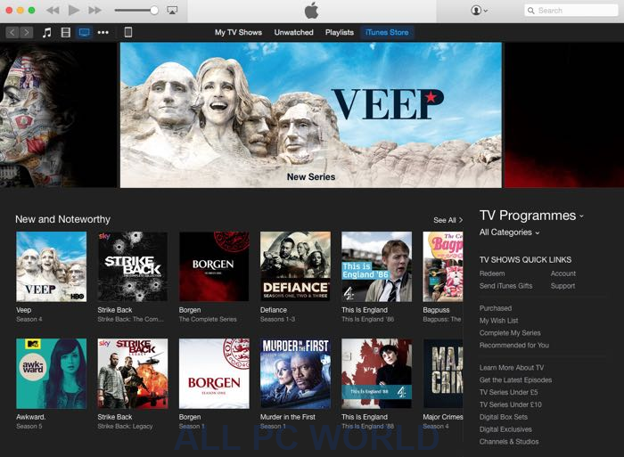 iTunes 12.5.1 For Windows Free Download