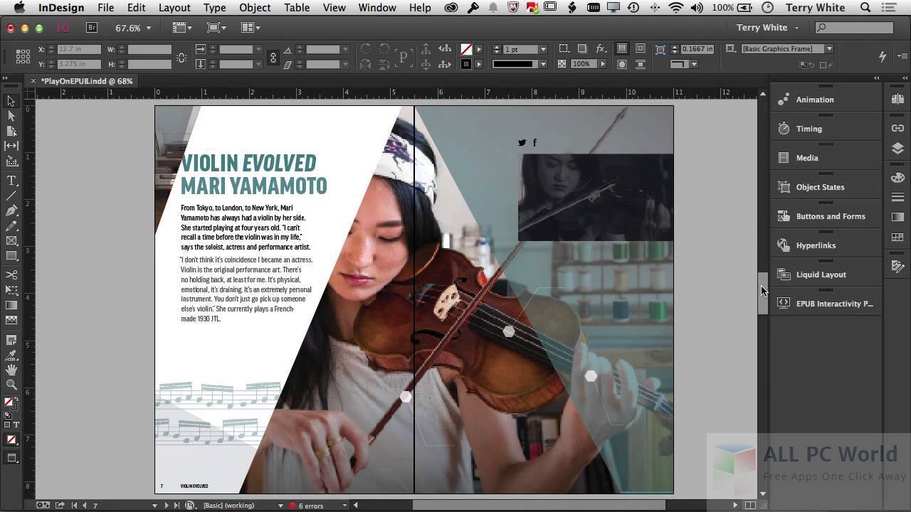 Adobe InDesign CS6 Review and Features