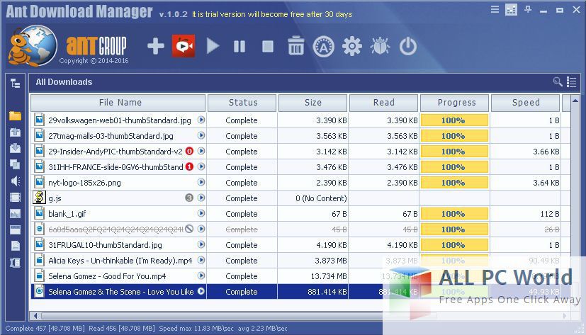 Ant Download Manager v1.0.7 Free Download