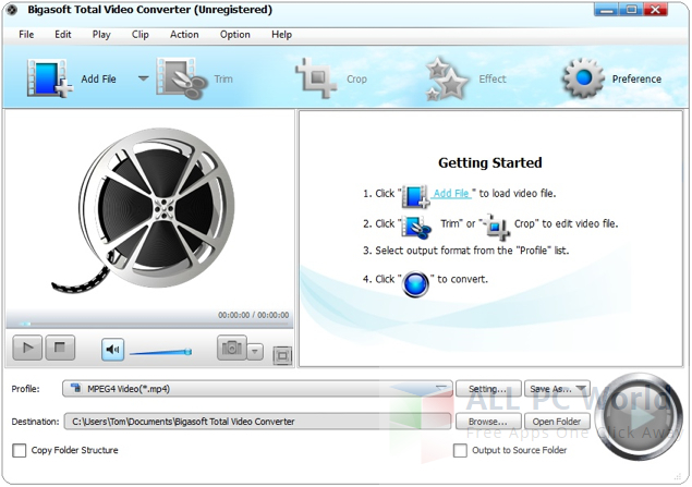 Bigasoft Total Video Converter 6.3 Review and Features