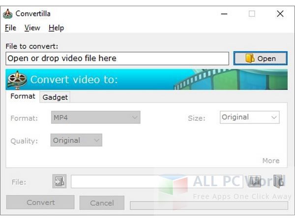Convertilla Video Converter Review and Features 