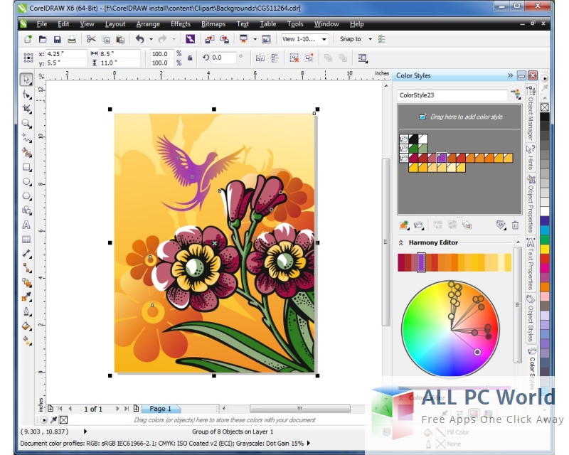 CorelDraw 11 Graphics Suite Review and Features