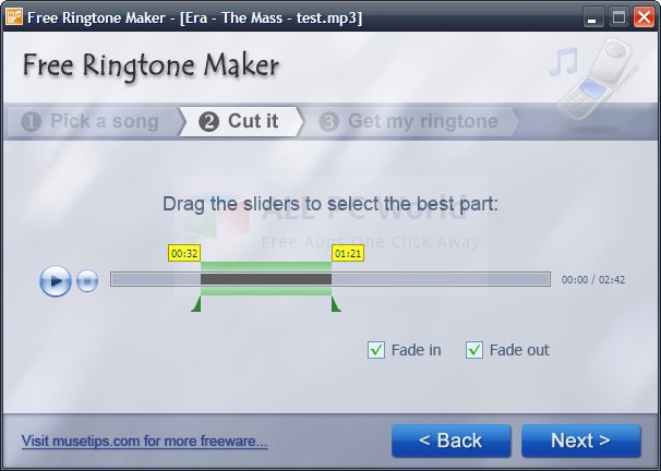 Free Ringtone Maker Portable 2.5.0.117 Free Download