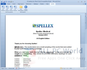 Spellex Medical Spell Checker Review
