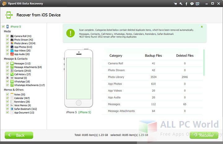 Tipard iOS Data Recovery Free Download