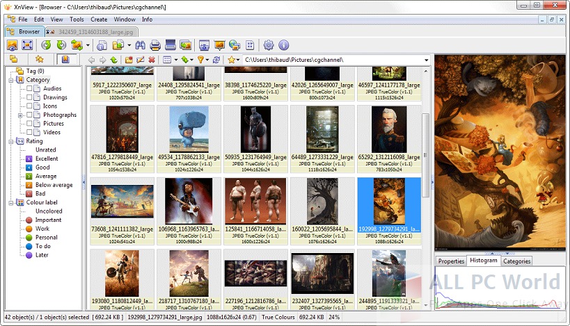 XnView Photos Application Software Review