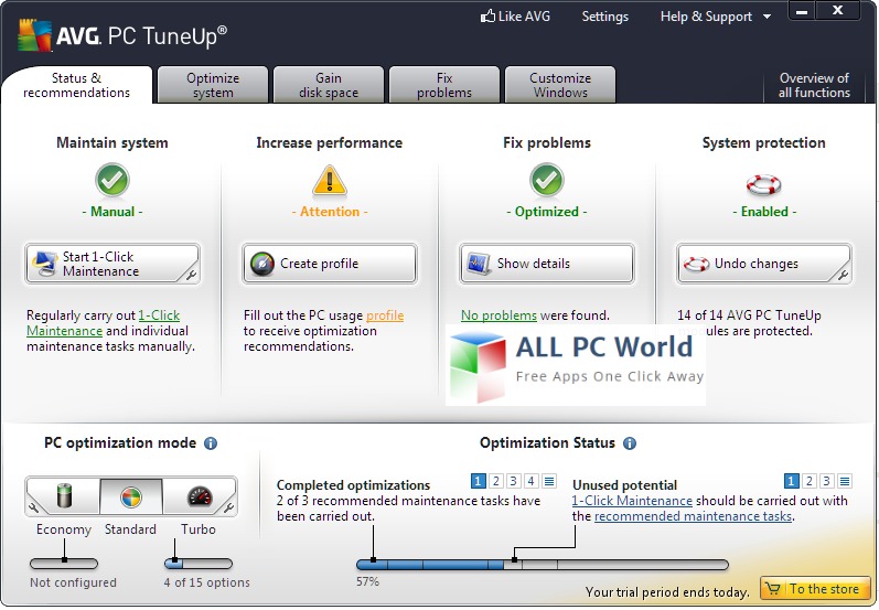 AVG TuneUp Utilities 2021 v21.2 Review