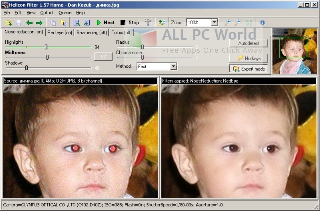 Helicon Filter Image Editing Software Review