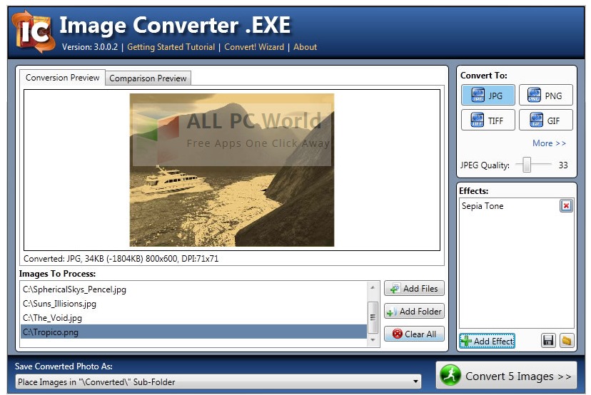 STintercorp Image Converter.EXE Review