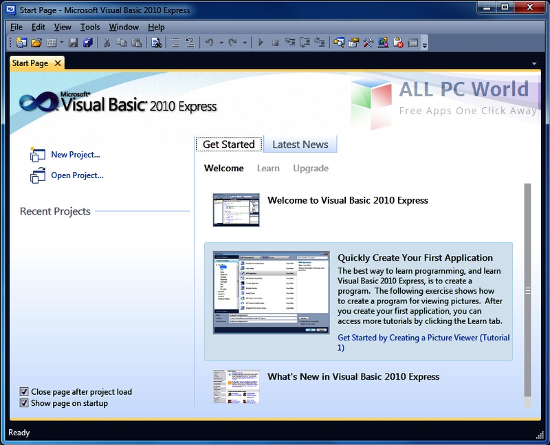 Visual Studio 2010 Express Review