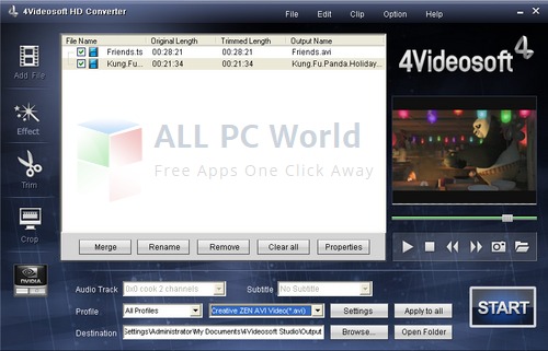 4Videosoft HD Converter Review