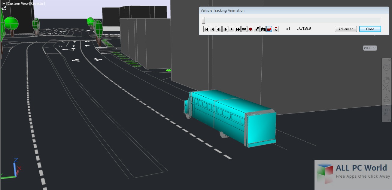 Autodesk Vehicle Tracking 2016 User Interface