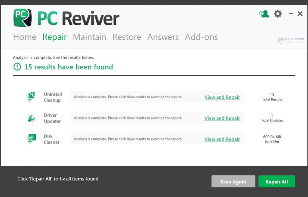 ReviverSoft PC Reviver 2021 Free Download