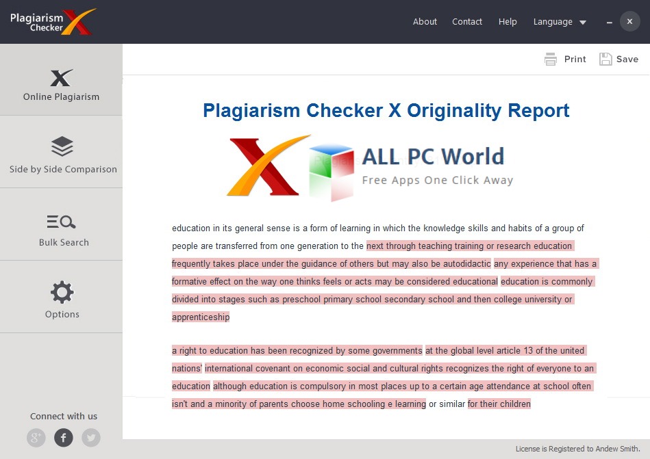 Plagiarism Checker X 2017 Review