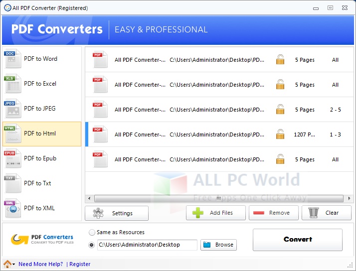 All PDF Converter Review