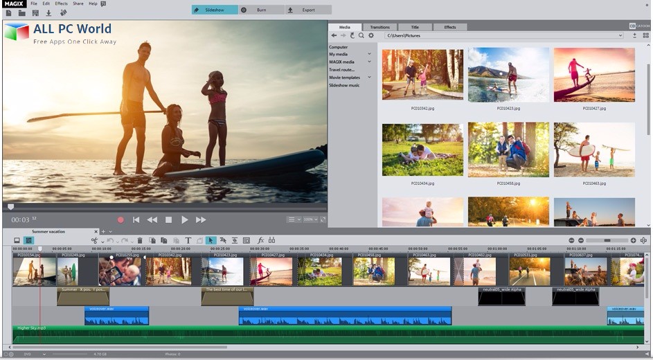 MAGIX Photostory 2017 Deluxe Review