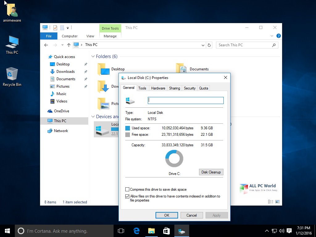 Windows 10 Lite Edition v4 x86 2017 Review