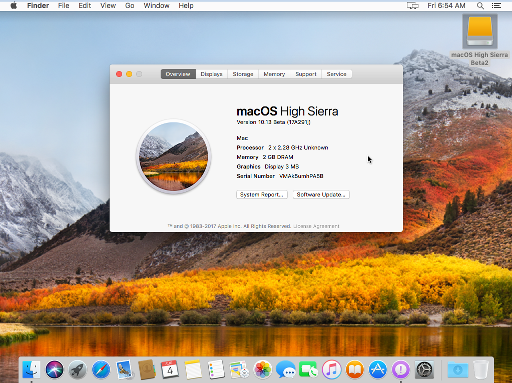 macOS High Sierra 10.13.1 Free Download