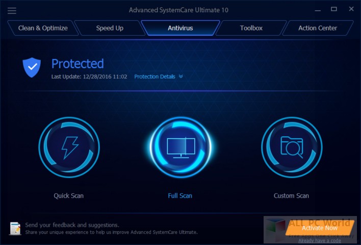 Advanced SystemCare 11 Pro Setup Download Free