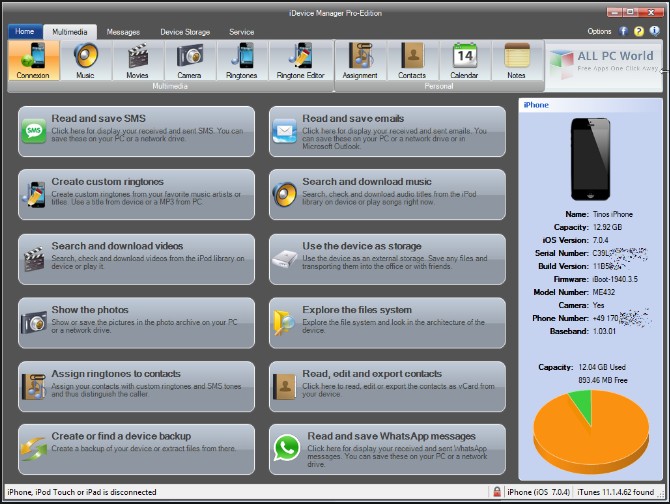 iDevice Manager Pro 7.4 Review