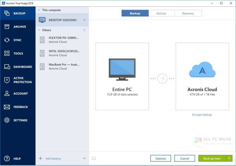 acronis true image 2018 for laptop