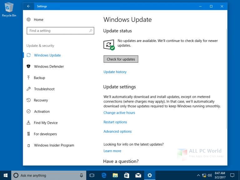 Download Windows 10 All in One with March 2018 Updates