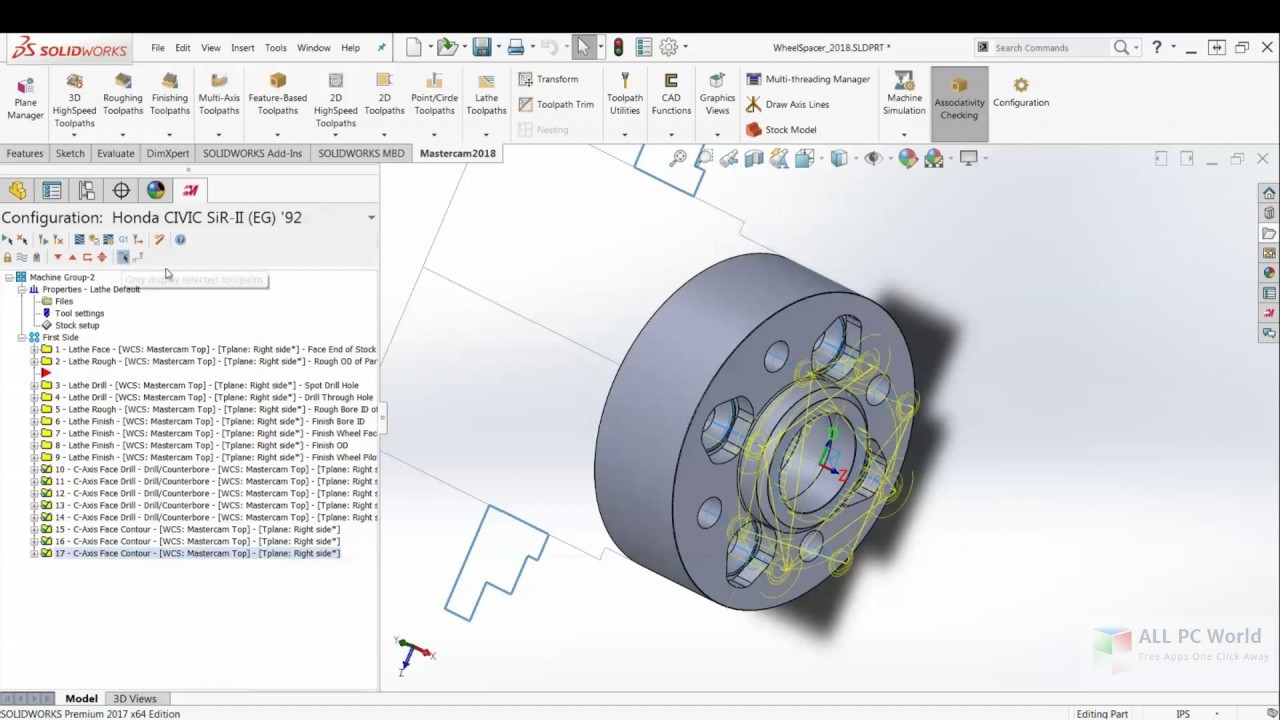 Download Mastercam 2018 For SolidWorks Free