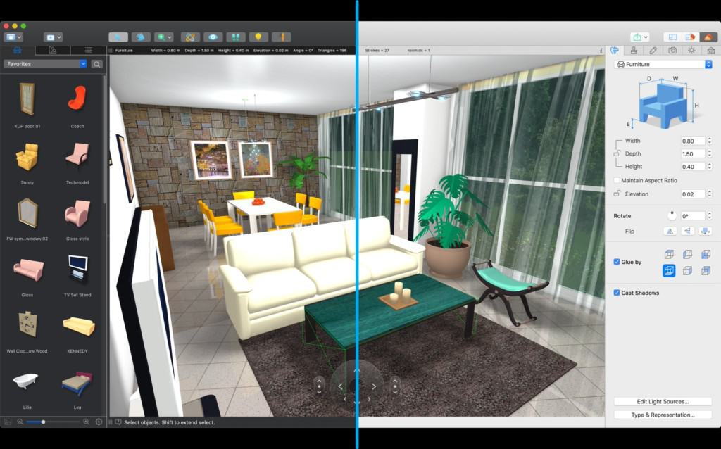 Live Home 3D 4.1.1 for macOS Free Download