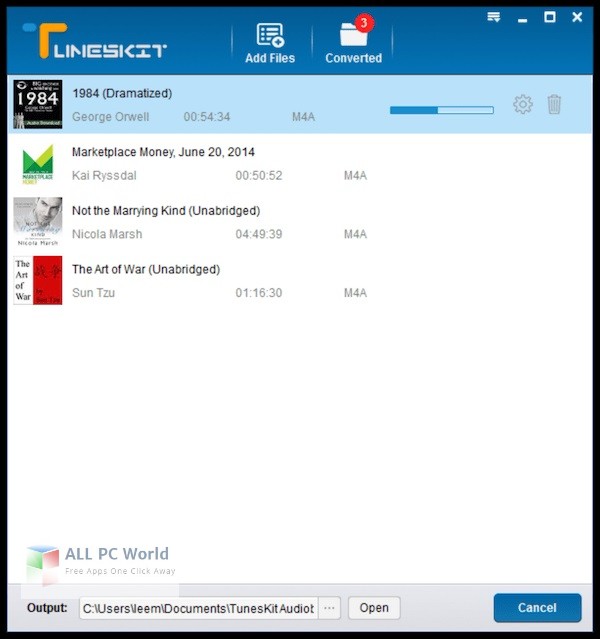 Download TunesKit Audiobook Converter 3.0 Free