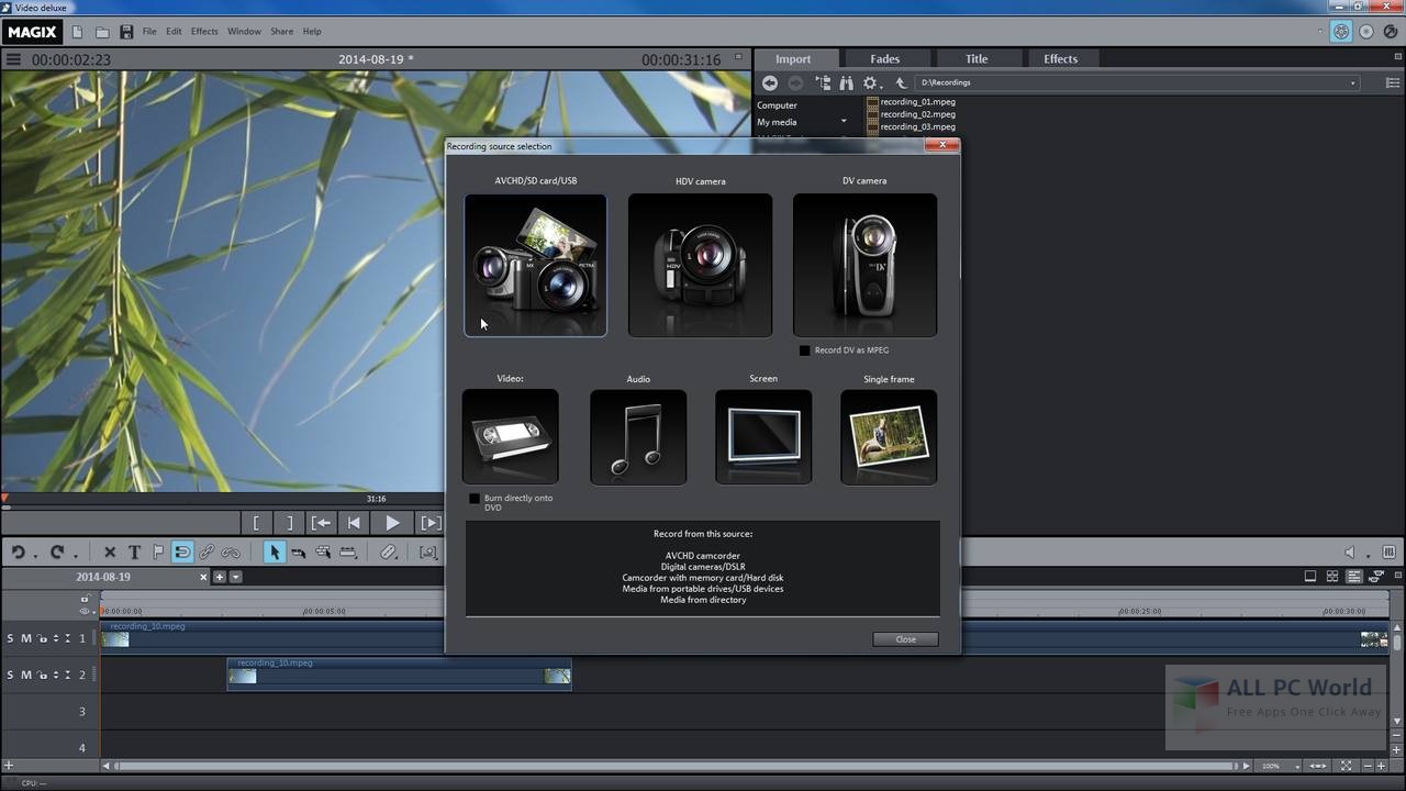 MAGIX Video Pro X 16.0 Free Download