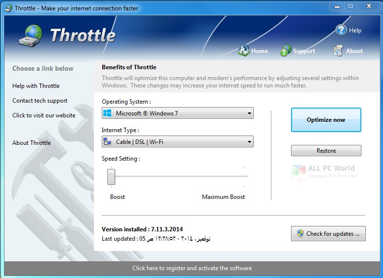 Download Throttle 8.6 Free