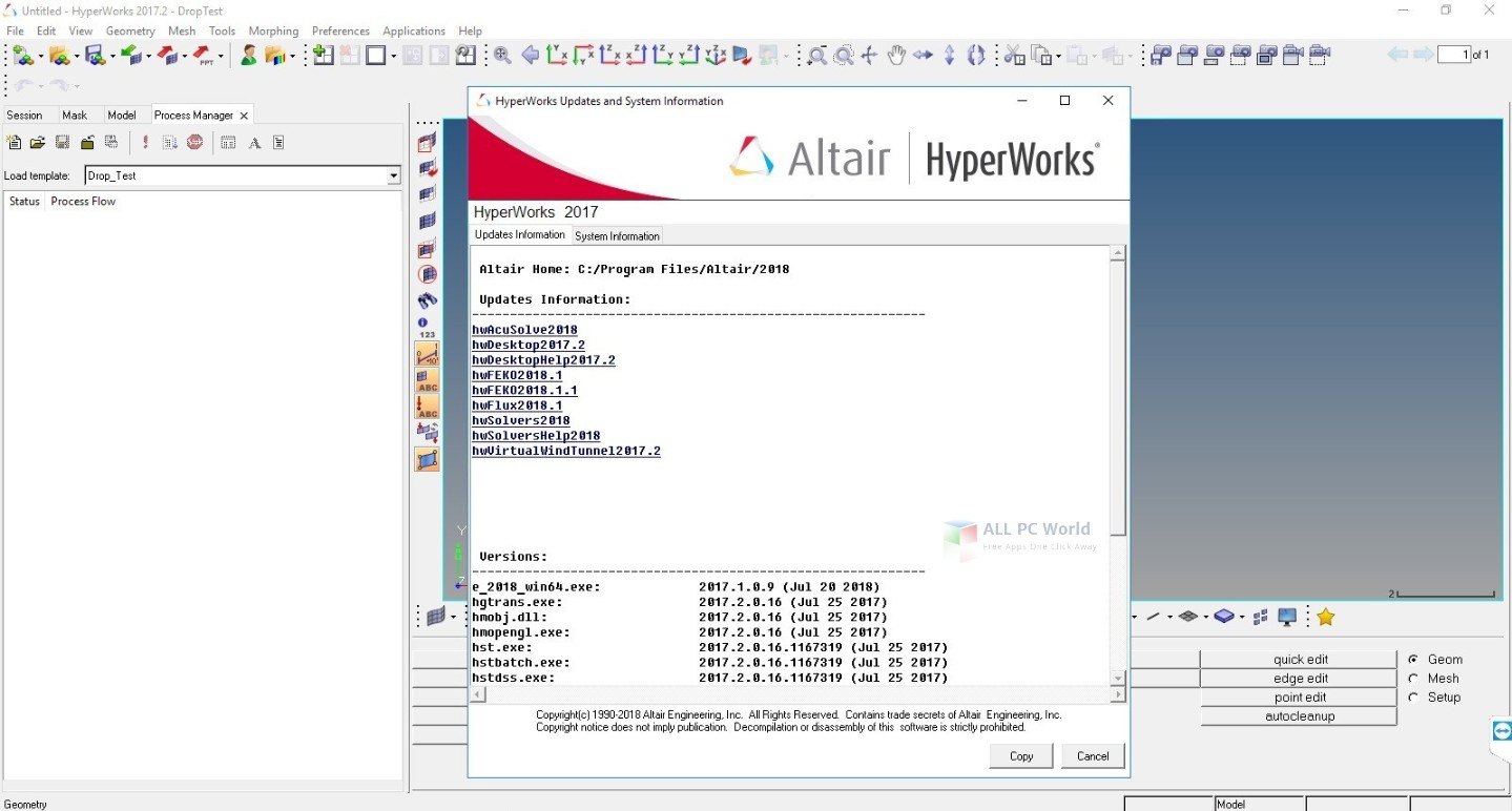 Altair HyperWorks 2018 Free Download