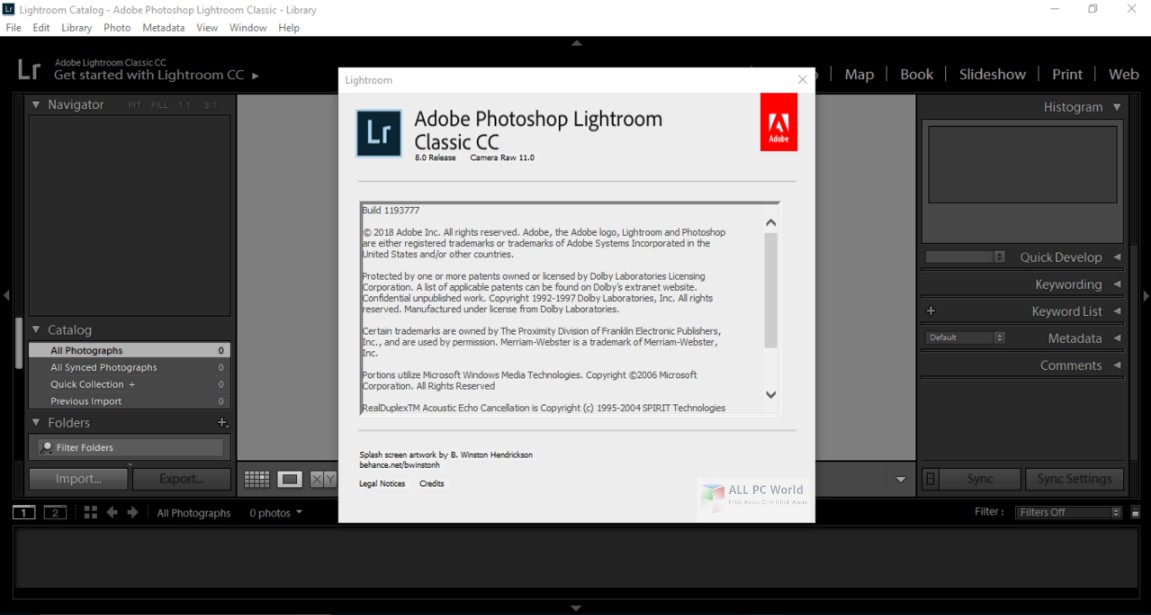 Adobe Photoshop Lightroom Classic CC 8.0 Free Download