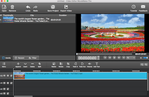 MovieMator Video Editor Pro 3 for Mac Full Version Download