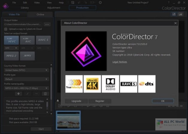 CyberLink ColorDirector Ultra 7.0