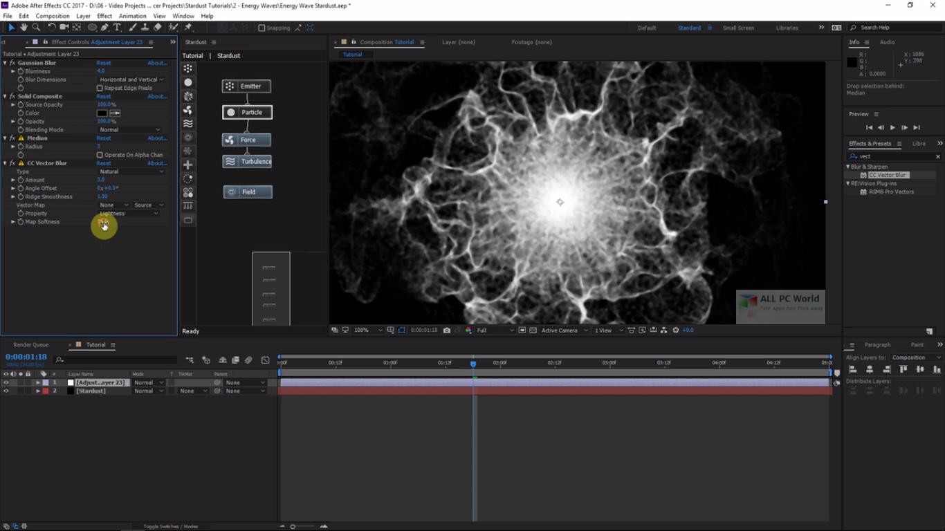 Superluminal Stardust 1.3.1 for Adobe After Effects Free Download