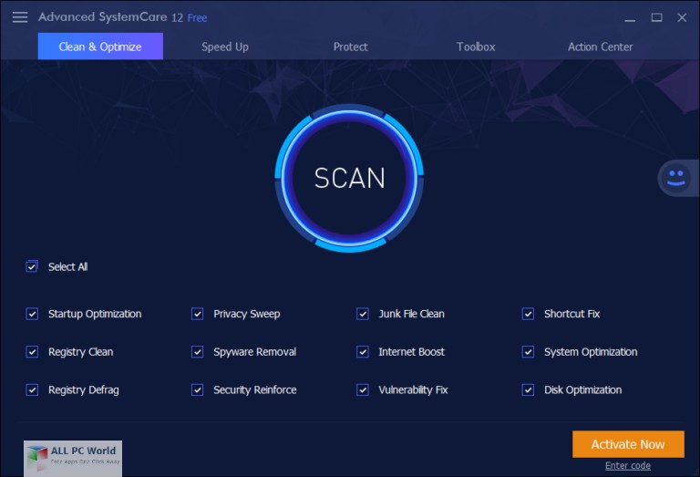 Advanced SystemCare Pro 12.0 Free Download