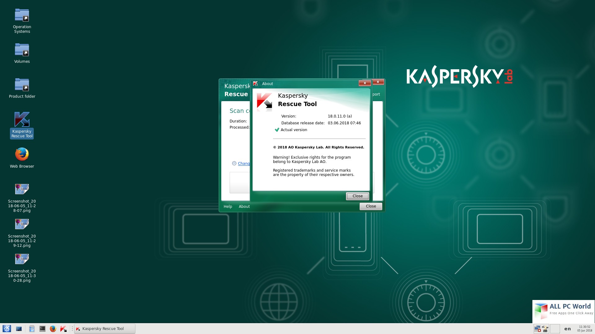 Kaspersky Rescue Disk 2018 18.0
