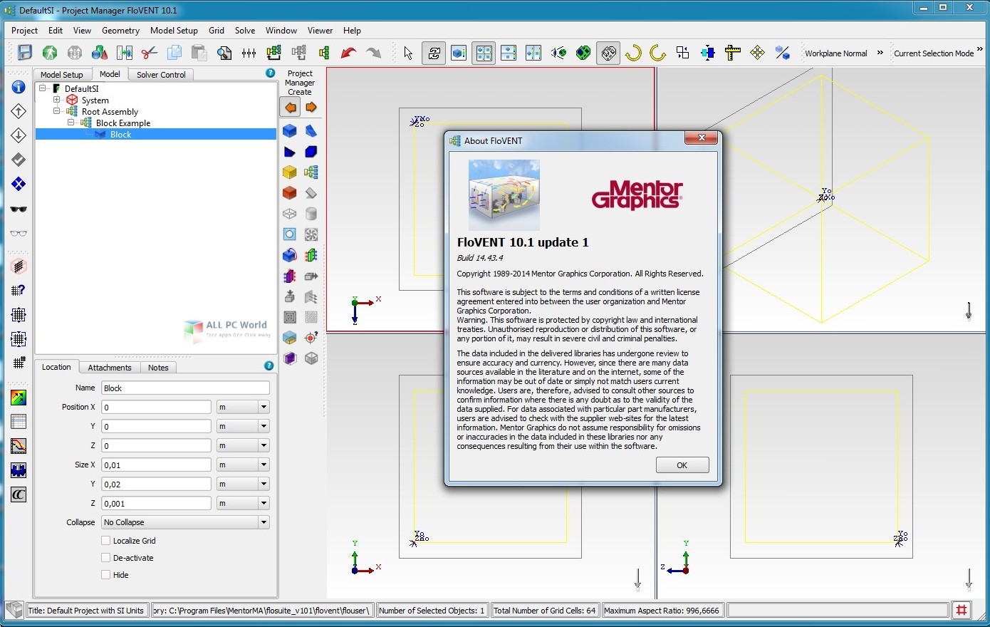 Mentor Graphics FloVent 10.1 Free Download