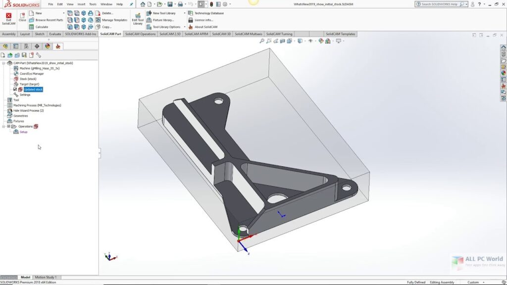 SolidCAM 2019 Free Download