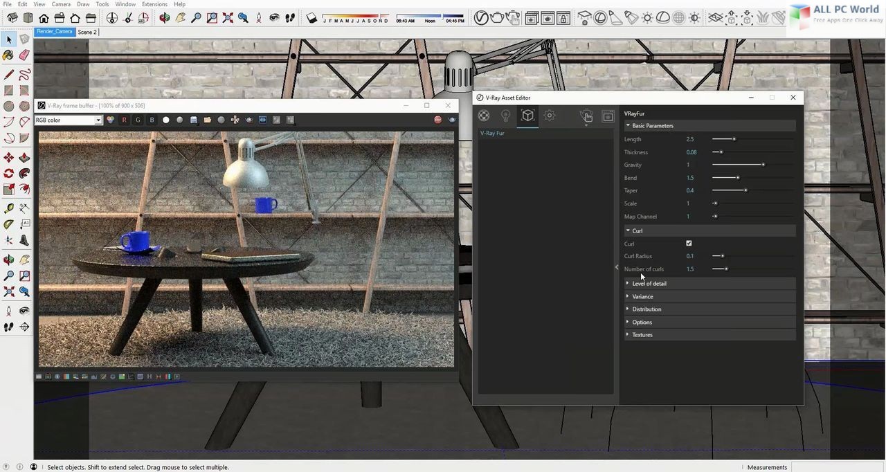 V-Ray 3.6 for SketchUp 2018 Free Download