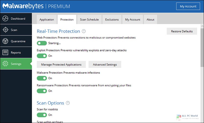 Malwarebytes Premium 3.7 Free Download