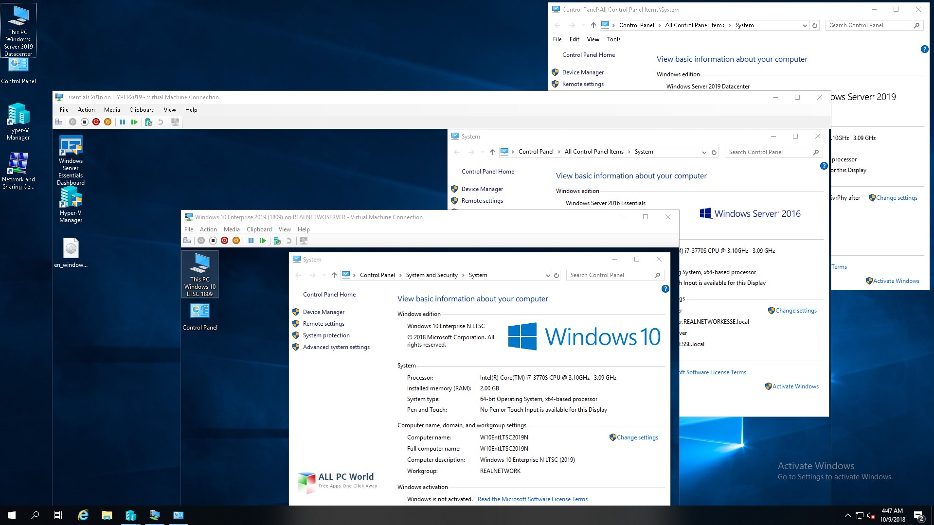 Microsoft Windows 10 LTSC Enterprise Feb 2019