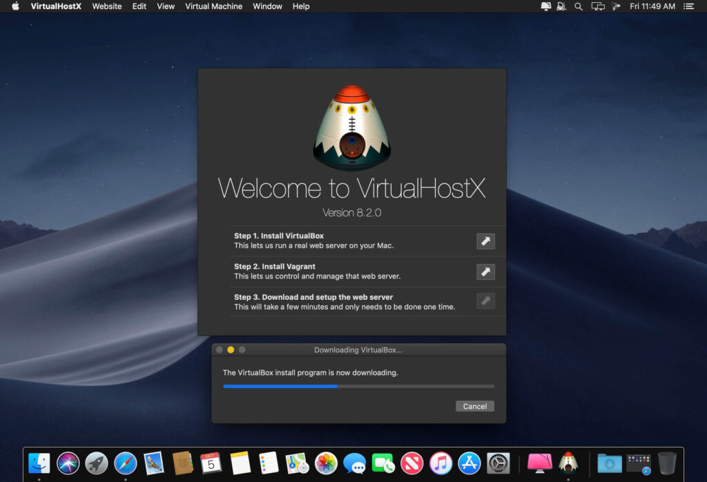 Download Virtual HostX 8.7 for Mac