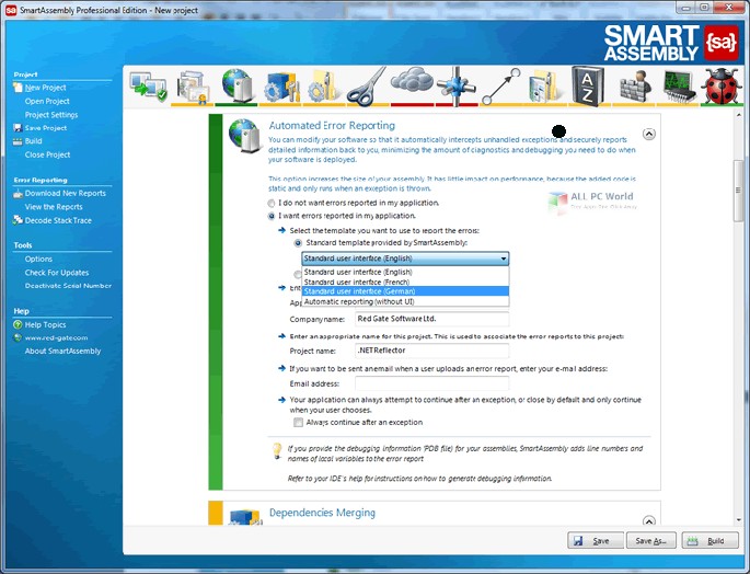 Red Gate SmartAssembly Professional 7.0 Free Download