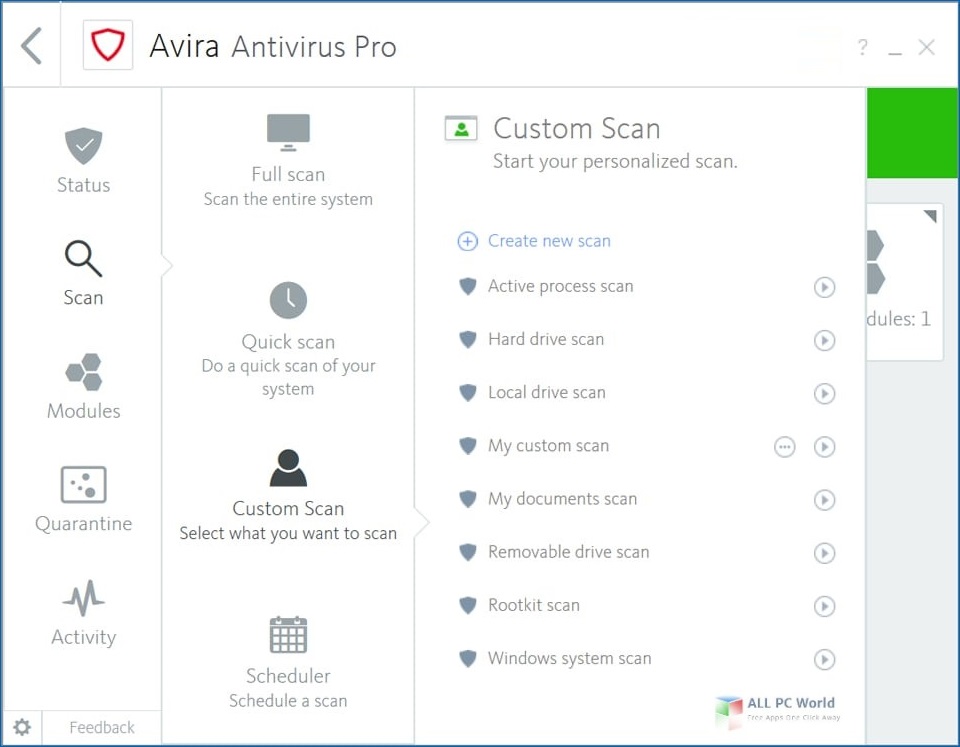 Avira Antivirus Pro 2019 v15.0 Free Download