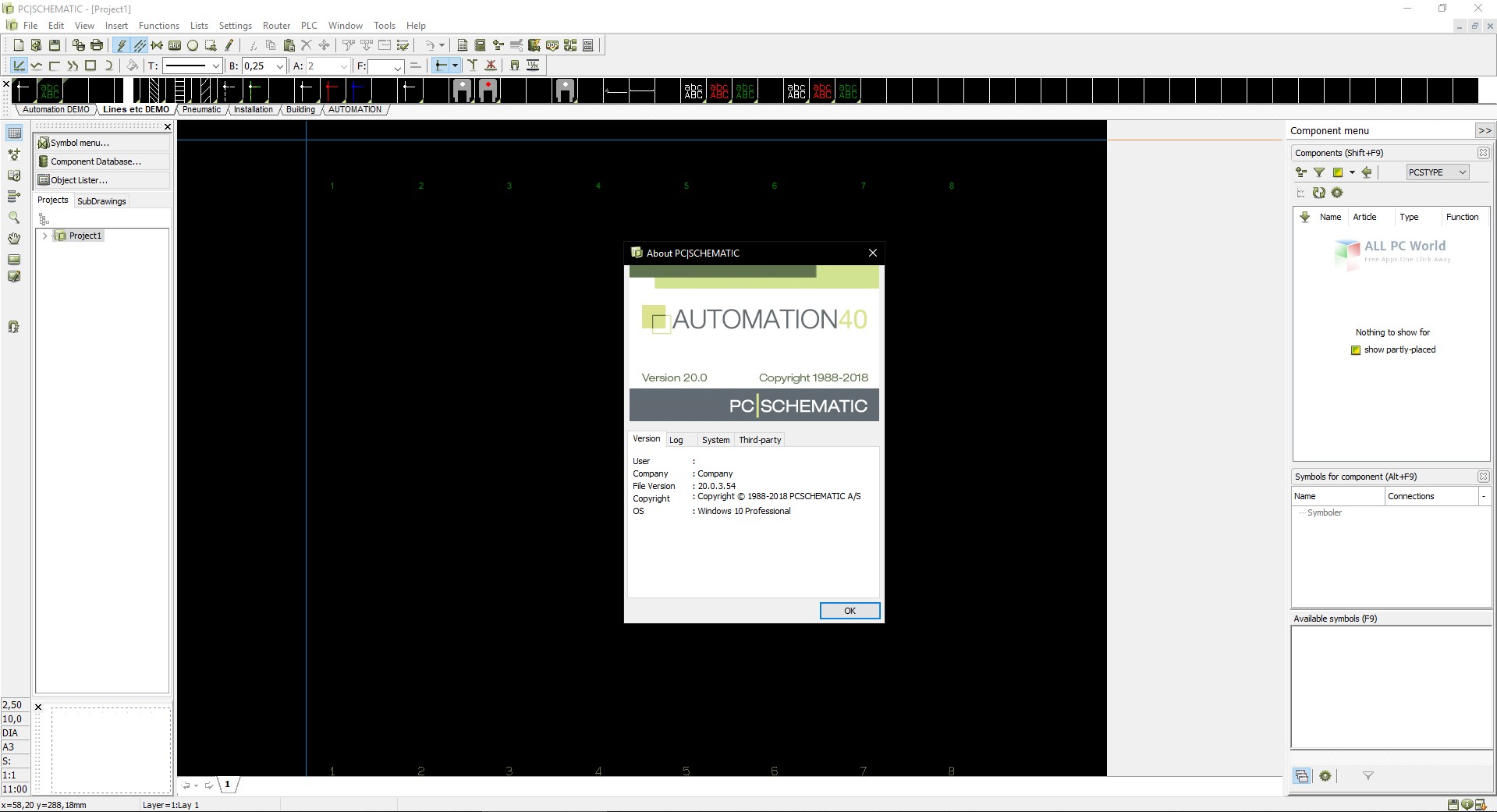 PCSCHEMATIC Automation 20.0 Free Download