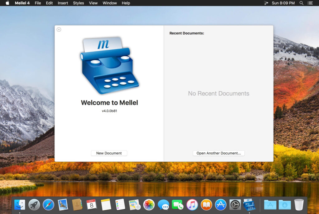 Mellel 5.0 for macOS Free Download